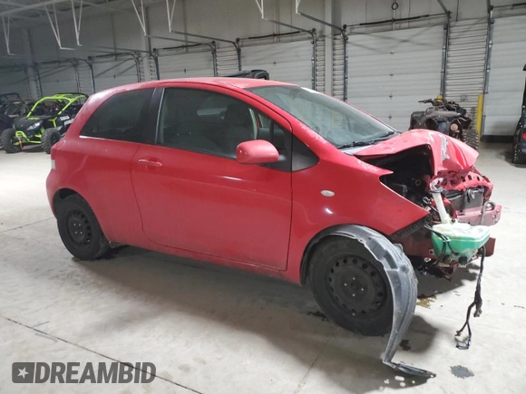 2009 Toyota Yaris with VIN JTDJT903X95247553, listed as a Copart auction lot 42394035 with 186,582 mi miles and Clean Title. Bid and sale history available at DreamBid. Image 4.