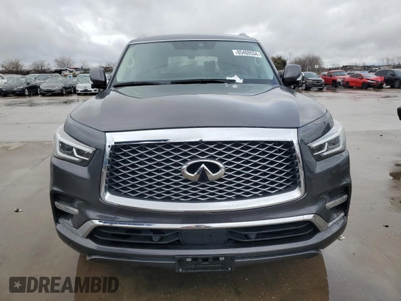 2022 Infiniti QX80 PREMIUM SELECT with VIN JN8AZ2AE4N9292548, listed as a Copart auction lot 85469534 with 35,106 mi miles and Salvage Title. Bid and sale history available at carsss.com. Image 5.