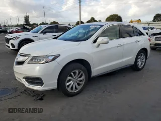 2017 Acura RDX w/Technology Pkg with VIN 5J8TB3H50HL005624, listed as a Copart auction lot 50976795 with 93,305 mi miles and Salvage Title. Bid and sale history available at carsss.com. Image 1.