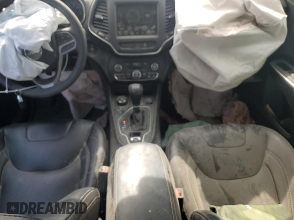 2022 Jeep Cherokee Latitude Lux with VIN 1C4PJMMX8ND554154, listed as a Copart auction lot 56482135 with 55,417 mi miles and Salvage title. Bid and sale history available at DreamBid. Image 8.