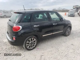 2017 FIAT 500L Lounge with VIN ZFBCFACH1HZ040164, listed as a Copart auction lot 47177495 with 35,209 mi miles and Salvage Title. Bid and sale history available at DreamBid. Image 3.