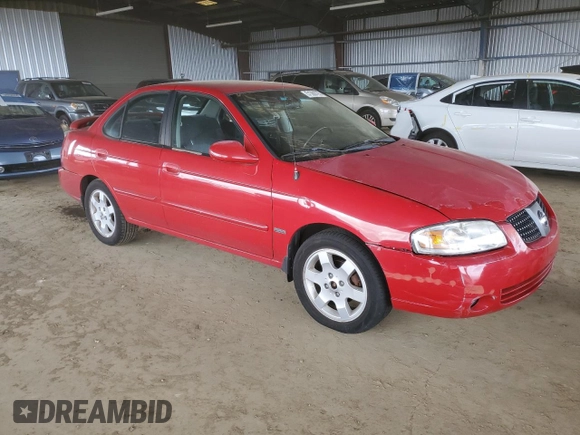 2006 Nissan Sentra S with VIN 3N1CB51D26L577729, listed as a Copart auction lot 51369795 with 104,743 mi miles and Clean Title. Bid and sale history available at DreamBid. Image 4.