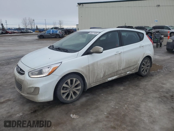 2016 Hyundai Accent Sport with VIN KMHCU5AE2GU293813, listed as a Copart auction lot 85577494 with 143,653 mi miles and Clean Title. Bid and sale history available at carsss.com. Image 1.