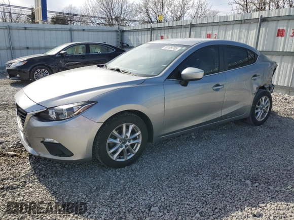 2016 Mazda 3 i Sport with VIN JM1BM1U76G1328540, listed as a Copart auction lot 50189785 with 134,642 mi miles and Salvage Title. Bid and sale history available at DreamBid. Image 1.