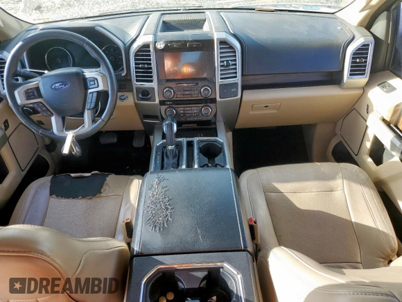 2016 Ford F-150 XL with VIN 1FTEW1CF0GFB36839, listed as a Copart auction lot 62020185 with 175,938 mi miles and Salvage title. Bid and sale history available at DreamBid. Image 8.