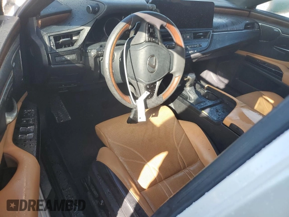 2023 Lexus ES 350 Ultra Luxury with VIN 58AFZ1B17PU148391, listed as a Copart auction lot 74902904 with Not provided miles and Non repairable. Bid and sale history available at DreamBid. Image 8.