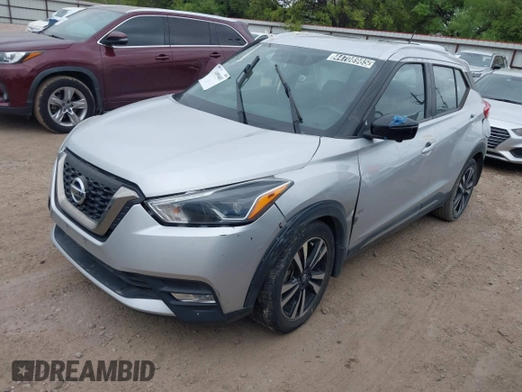 2018 Nissan Kicks SV with VIN 3N1CP5CU3JL513965, listed as a IAAI auction lot 41899403 with 22,086 mi miles and . Bid and sale history available at DreamBid. Image 2.