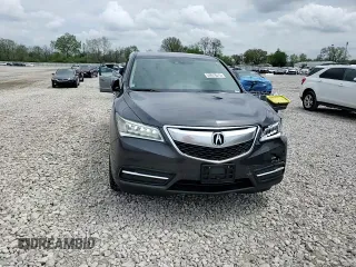 2014 Acura MDX Technology z VIN 5FRYD4H48EB004505, wystawiony jako Copart lot #54679575 z przebiegiem 180 836 mil mil oraz Szkoda całkowita • Salvage title. Historia ofert i sprzedaży dostępna na DreamBid. Obrazek 15.