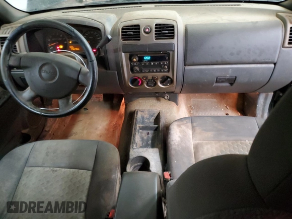 2005 GMC Canyon SLE Z85 with VIN 1GTCS196758223049, listed as a Copart auction lot 72267814 with 356,966 mi miles and Salvage Title. Bid and sale history available at carsss.com. Image 8.