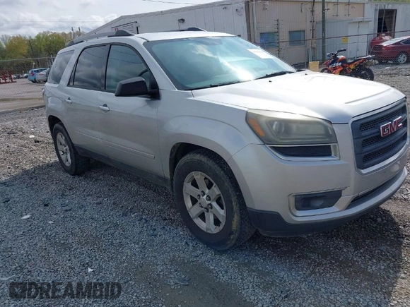 2015 GMC Acadia SLE with VIN 1GKKRNED8FJ182657, listed as a IAAI auction lot 41912524 with 162,134 mi miles and . Bid and sale history available at DreamBid. Image 1.