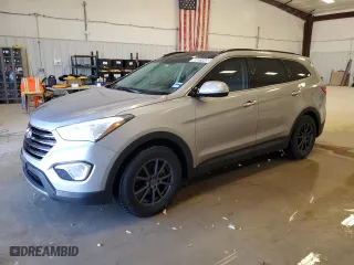 2014 Hyundai Santa Fe Limited with VIN KM8SR4HF3EU081330, listed as a Copart auction lot 48691845 with 123,266 mi miles and Clean Title. Bid and sale history available at carsss.com. Image 1.