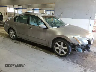 2006 Nissan Maxima 3.5 SE with VIN 1N4BA41E56C828288, listed as a Copart auction lot 88204605 with 129,341 mi miles and Salvage Title. Bid and sale history available at carsss.com. Image 4.