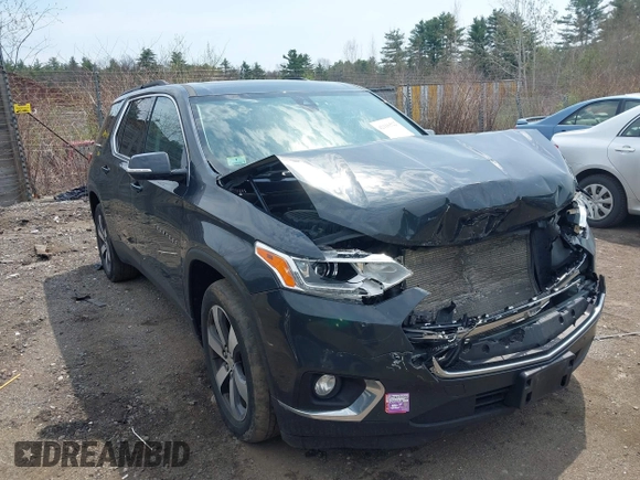 2020 Chevrolet Traverse LT with VIN 1GNEVHKW1LJ322532, listed as a IAAI auction lot 42116522 with 92,808 mi miles and . Bid and sale history available at DreamBid. Image 1.