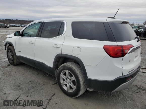 2019 GMC Acadia SLE with VIN 1GKKNKLA0KZ292536, listed as a Copart auction lot 44143315 with 85,078 mi miles and Salvage Title. Bid and sale history available at carsss.com. Image 2.