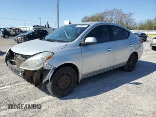 2012 Nissan Versa SV with VIN 3N1CN7AP6CL838210, listed as a Copart auction lot 51862645 with 0 mi miles and Salvage Title. Bid and sale history available at carsss.com. Image 1.