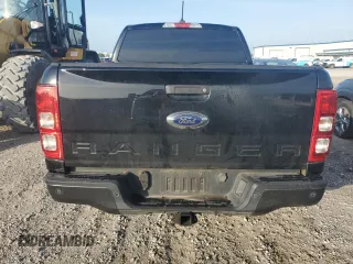 2021 Ford Ranger XL with VIN 1FTER4EH0MLD08341, listed as a Copart auction lot 54181535 with 81,478 mi miles and Salvage Title. Bid and sale history available at carsss.com. Image 6.
