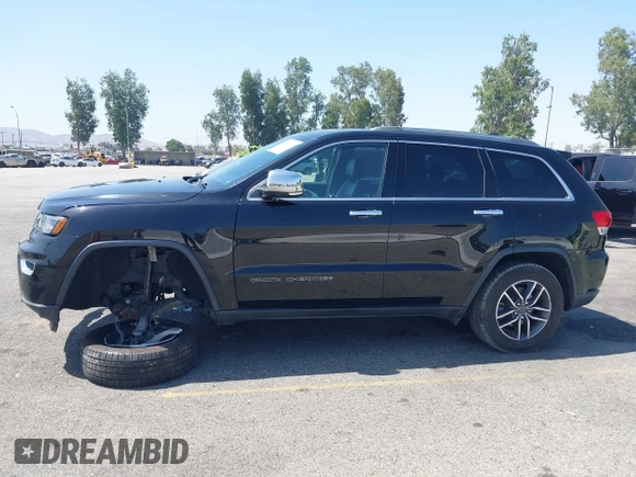 2019 Jeep Grand Cherokee Limited with VIN 1C4RJEBG5KC657227, listed as a IAAI auction lot 42530168 with 125,562 mi miles and . Bid and sale history available at DreamBid. Image 15.