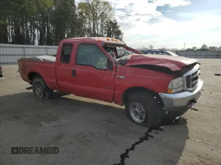 2002 Ford Super Duty F-250 XL with VIN 1FTNX21F92EB16187, listed as a Copart auction lot 50907485 with 68,603 mi miles and Salvage Title. Bid and sale history available at carsss.com. Image 4.