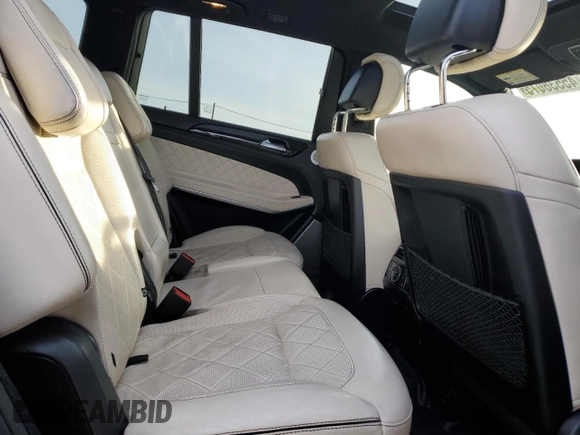2017 Mercedes-Benz GLS 550 with VIN 4JGDF7DE6HA950752, listed as a Copart auction lot 45538075 with 115,924 mi miles and Salvage title. Bid and sale history available at DreamBid. Image 11.