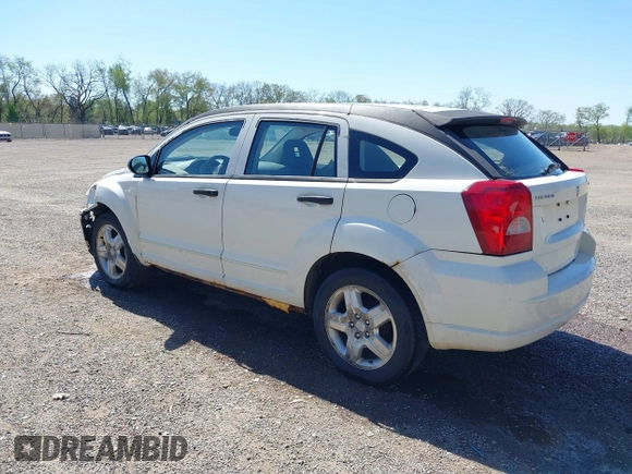 2007 Dodge Caliber SXT with VIN 1B3HB48BX7D160420, listed as a IAAI auction lot 42133771 with 169,796 mi miles and . Bid and sale history available at DreamBid. Image 3.