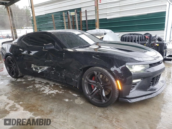 2018 Chevrolet Camaro 1SS with VIN 1G1FE1R71J0160237, listed as a Copart auction lot 48487665 with 40,298 mi miles and Salvage Title. Bid and sale history available at DreamBid. Image 4.