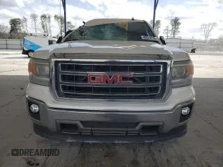 2014 GMC Sierra 1500 SLT with VIN 3GTP1VEC1EG190700, listed as a Copart auction lot 48573715 with 133,563 mi miles and Salvage title. Bid and sale history available at DreamBid. Image 5.