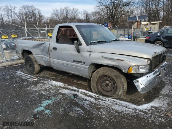 1998 Dodge Ram 1500 with VIN 1B7HC16X4WS687906, listed as a Copart auction lot 84840744 with 0 mi miles and Salvage Title. Bid and sale history available at carsss.com. Image 4.