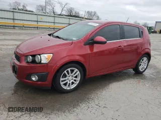 2016 Chevrolet Sonic LT with VIN 1G1JC6SH7G4121833, listed as a Copart auction lot 49496565 with 83,047 mi miles and Salvage Title. Bid and sale history available at carsss.com. Image 1.