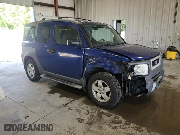 2004 Honda Element EX with VIN 5J6YH28524L013063, listed as a Copart auction lot 62339505 with 172,770 mi miles and Salvage title. Bid and sale history available at DreamBid. Image 4.