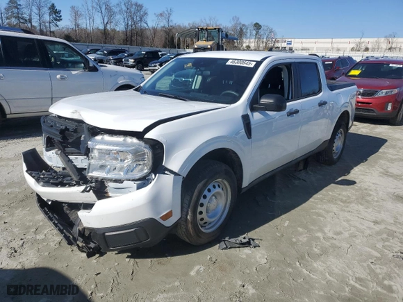 2024 Ford Maverick XL with VIN 3FTTW8B91RRA06960, listed as a Copart auction lot 46300645 with 9,975 mi miles and Salvage Title. Bid and sale history available at carsss.com. Image 1.