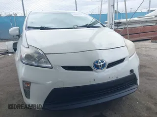 2013 Toyota Prius One with VIN JTDKN3DU1D5607042, listed as a IAAI auction lot 42050779 with 119,586 mi miles. Bid and sale history available at carsss.com. Image 13.
