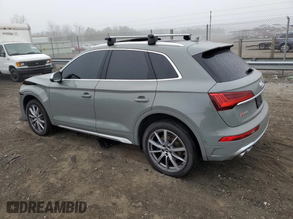 2022 Audi SQ5 Prestige with VIN WA1C4AFY0N2052979, listed as a Copart auction lot 48447473 with 10,764 mi miles. Bid and sale history available at carsss.com. Image 2.