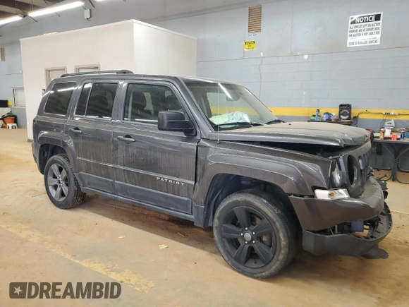 2015 Jeep Patriot High Altitude with VIN 1C4NJRFB3FD348845, listed as a Copart auction lot 47649745 with Not Provided miles and Salvage Title. Bid and sale history available at carsss.com. Image 4.