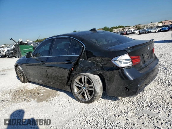 2018 BMW 3 Series 330i with VIN WBA8B9G58JNU95889, listed as a Copart auction lot 49611305 with 54,229 mi miles and Salvage Title. Bid and sale history available at carsss.com. Image 2.