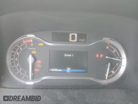 2017 Honda Ridgeline Sport+ with VIN 5FPYK3F21HB017935, listed as a Copart auction lot 67697704 with 110,378 mi miles and Salvage title. Bid and sale history available at DreamBid. Image 9.