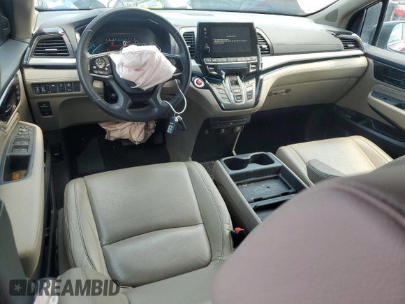 2022 Honda Odyssey Touring z VIN 5FNRL6H8XNB044219, wystawiony jako Copart lot #54767665 z przebiegiem 68 965 mil mil oraz Szkoda całkowita • Salvage title. Historia ofert i sprzedaży dostępna na DreamBid. Obrazek 8.
