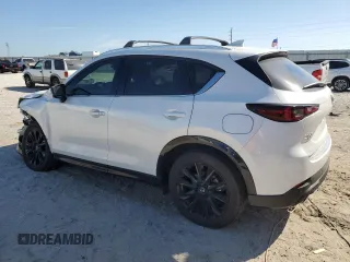 2024 Mazda CX-5 2.5 Carbon Turbo with VIN JM3KFBAY5R0473887, listed as a Copart auction lot 49859265 with 9,220 mi miles and Salvage Title. Bid and sale history available at carsss.com. Image 2.