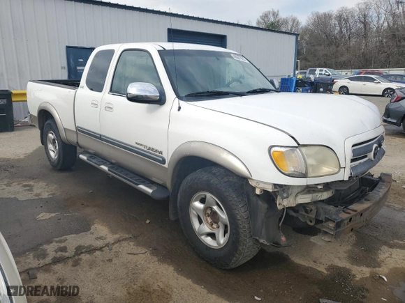 2003 Toyota Tundra SR5 with VIN 5TBRT34113S355871, listed as a Copart auction lot 48667995 with 381,344 mi miles and Salvage Title. Bid and sale history available at carsss.com. Image 4.