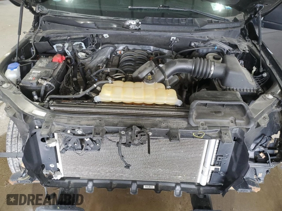2020 Ford F-150 XL with VIN 1FTFX1E52LKF30981, listed as a Copart auction lot 56457845 with 60,156 mi miles and Salvage title. Bid and sale history available at DreamBid. Image 11.