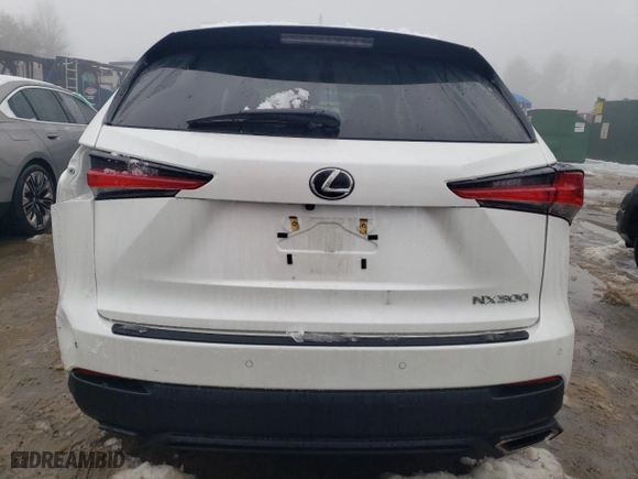 2019 Lexus NX with VIN JTJBARBZ2K2206236, listed as a Copart auction lot 43400235 with NaN miles and Salvage Title. Bid and sale history available at carsss.com. Image 6.