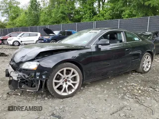 2010 Audi A5 Premium with VIN WAUCFAFR3AA038872, listed as a Copart auction lot 56150825 with 96,429 mi miles and Salvage title. Bid and sale history available at DreamBid. Image 1.