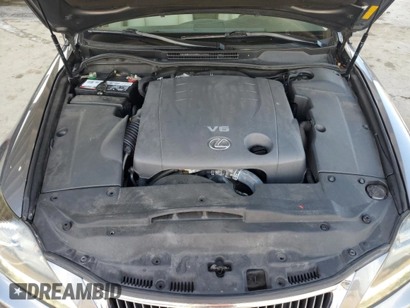 2013 Lexus IS 250 with VIN JTHBF5C26D5189164, listed as a Copart auction lot 61535915 with 103,277 mi miles and Salvage title. Bid and sale history available at DreamBid. Image 11.
