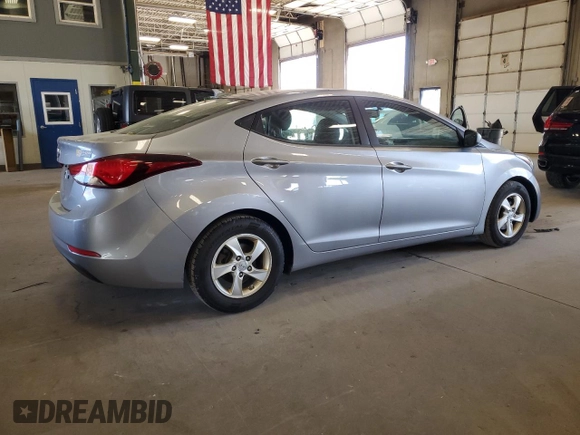 2015 Hyundai Elantra SE with VIN 5NPDH4AE7FH605768, listed as a Copart auction lot 56558155 with 132,937 mi miles and Clean Title. Bid and sale history available at DreamBid. Image 3.