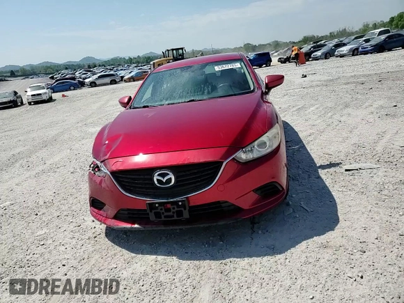 2016 Mazda 6 i Sport with VIN JM1GJ1U54G1409985, listed as a Copart auction lot 53672785 with 185,258 mi miles and Salvage Title. Bid and sale history available at DreamBid. Image 13.