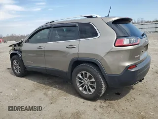 2020 Jeep Cherokee Altitude with VIN 1C4PJMLX9LD507326, listed as a Copart auction lot 50621445 with 62,602 mi miles and Salvage Title. Bid and sale history available at DreamBid. Image 2.
