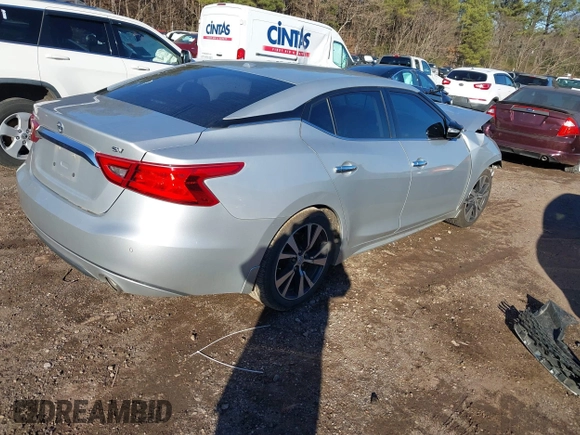 2017 Nissan Maxima SV with VIN 1N4AA6AP4HC423065, listed as a IAAI auction lot 41261087 with 86,785 mi miles and . Bid and sale history available at DreamBid. Image 4.