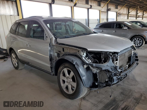 2009 Hyundai Santa Fe Limited with VIN 5NMSH13E99H278083, listed as a Copart auction lot 54661195 with 177,985 mi miles and Salvage title. Bid and sale history available at DreamBid. Image 4.