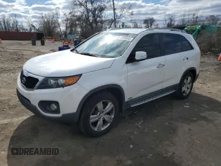2012 Kia Sorento EX with VIN 5XYKUDA6XCG278104, listed as a Copart auction lot 49530895 with 211,967 mi miles and Clean Title. Bid and sale history available at carsss.com. Image 1.