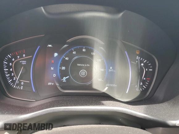 2019 Hyundai Santa Fe SEL with VIN 5NMS33AD0KH043131, listed as a Copart auction lot 54219415 with 131,532 mi miles and Non Repairable. Bid and sale history available at DreamBid. Image 9.