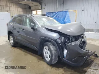 2019 Toyota RAV4 XLE with VIN 2T3P1RFV0KW059311, listed as a Copart auction lot 59777515 with Not provided miles and Salvage title. Bid and sale history available at DreamBid. Image 4.